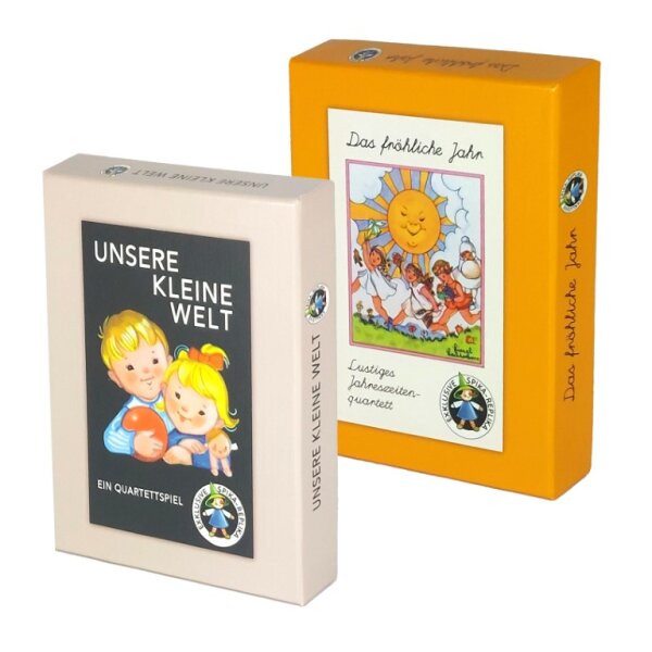 Kartenspiel Set Unsere kleine Welt + ein fröhliches Jahr